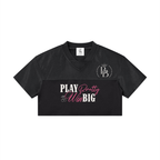 Play Pretty, Win Big | Cropped Mesh Jersey